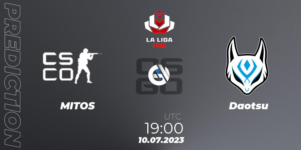 Prognose für das Spiel MITOS VS Daotsu. 10.07.23. CS2 (CS:GO) - La Liga 2023: Pro Division