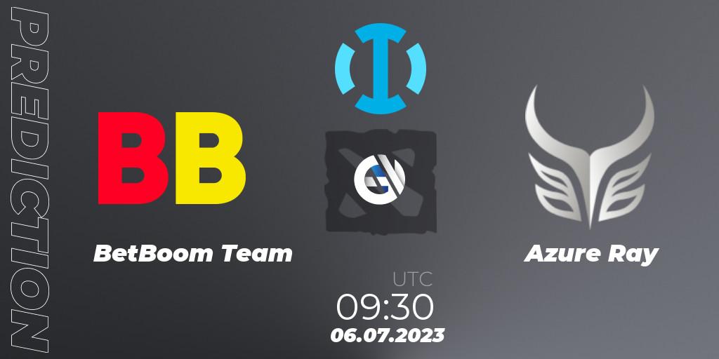 Prognose für das Spiel BetBoom Team VS Azure Ray. 06.07.2023 at 10:20. Dota 2 - The Bali Major 2023