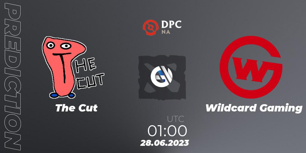 Prognose für das Spiel The Cut VS Wildcard Gaming. 28.06.23. Dota 2 - DPC 2023 Tour 3: NA Division II (Lower)