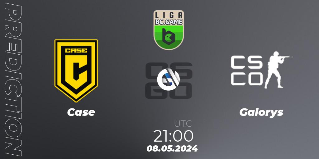 Prognose für das Spiel Case VS Galorys. 08.05.2024 at 21:00. Counter-Strike (CS2) - Dust2 Brasil Liga Season 3