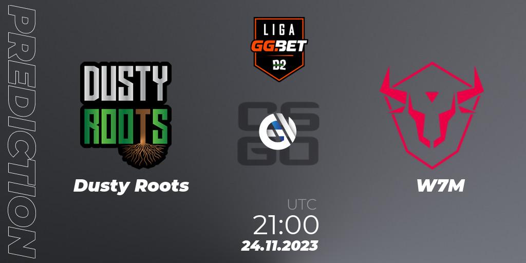 Prognose für das Spiel Dusty Roots VS W7M. 24.11.2023 at 21:00. Counter-Strike (CS2) - Dust2 Brasil Liga Season 2