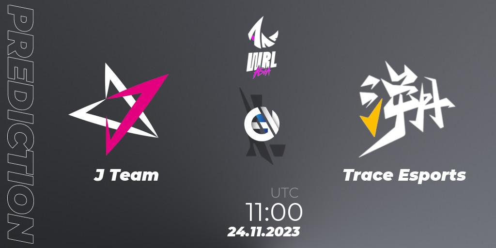 Prognose für das Spiel J Team VS Trace Esports. 24.11.2023 at 11:00. Wild Rift - WRL Asia 2023 - Season 2 - Regular Season