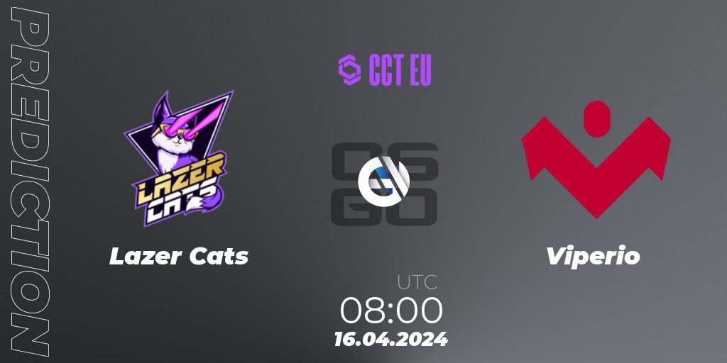 Prognose für das Spiel Lazer Cats VS Viperio. 16.04.24. CS2 (CS:GO) - CCT Season 2 Europe Series 1 Closed Qualifier