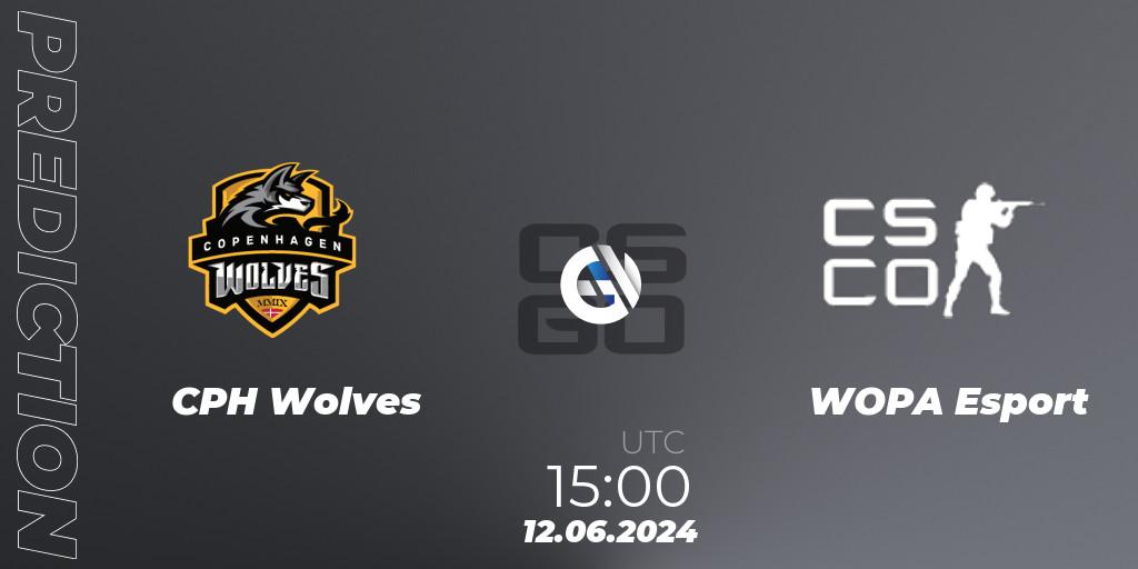 Prognose für das Spiel CPH Wolves VS WOPA Esport. 12.06.2024 at 15:00. Counter-Strike (CS2) - Dust2.dk Ligaen Season 26
