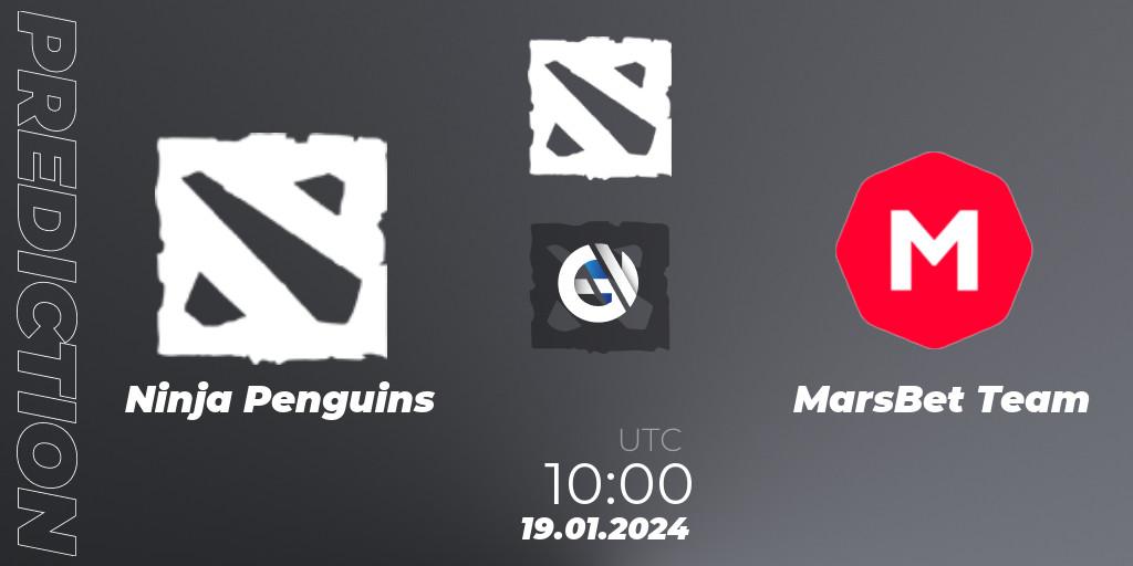 Prognose für das Spiel Ninja Penguins VS MarsBet Team. 02.02.2024 at 10:02. Dota 2 - European Pro League Season 16