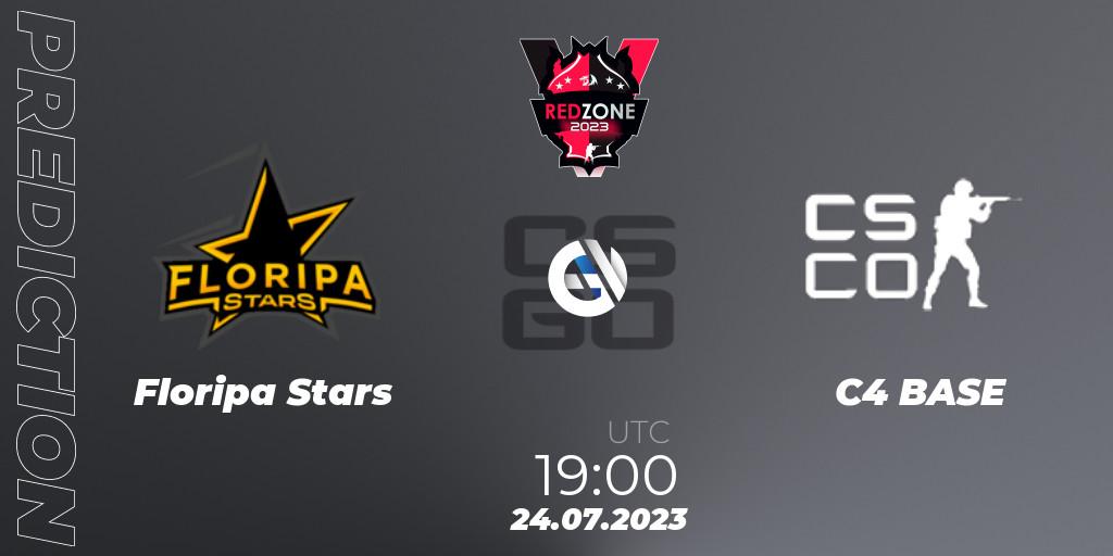 Prognose für das Spiel Floripa Stars VS C4 BASE. 24.07.2023 at 19:00. Counter-Strike (CS2) - RedZone PRO League Season 5
