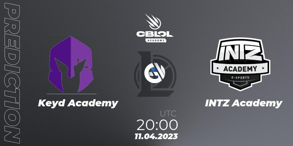 Prognose für das Spiel Keyd Academy VS INTZ Academy. 11.04.23. LoL - CBLOL Academy Split 1 2023