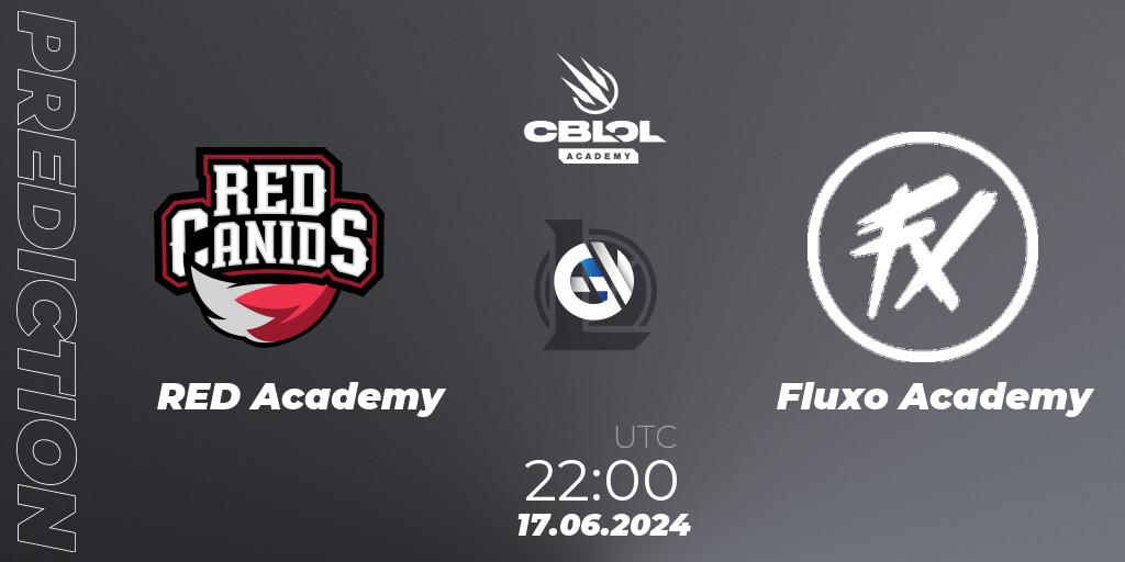 Prognose für das Spiel RED Academy VS Fluxo Academy. 24.06.2024 at 22:00. LoL - CBLOL Academy 2024