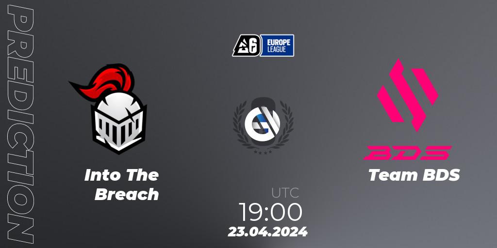 Prognose für das Spiel Into The Breach VS Team BDS. 23.04.24. Rainbow Six - Europe League 2024 - Stage 1