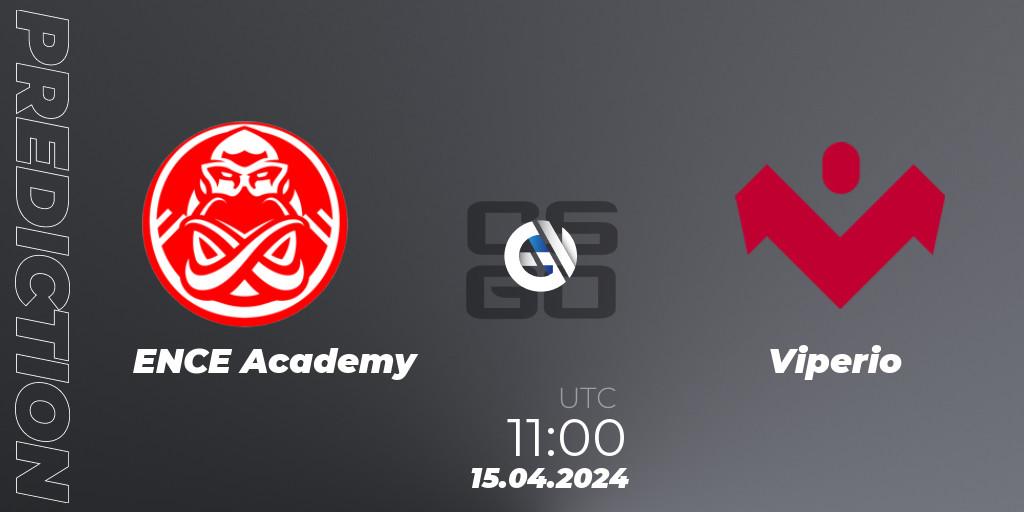 Prognose für das Spiel ENCE Academy VS Viperio. 15.04.24. CS2 (CS:GO) - CCT Season 2 Europe Series 1 Closed Qualifier