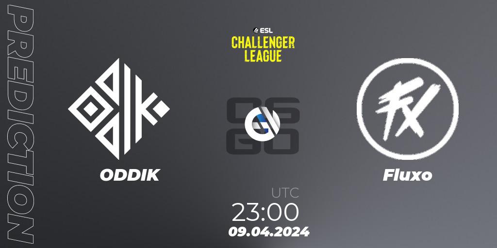 Prognose für das Spiel ODDIK VS Fluxo. 09.04.24. CS2 (CS:GO) - ESL Challenger League Season 47: South America