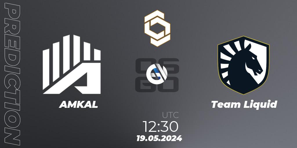 Prognose für das Spiel AMKAL VS Team Liquid. 19.05.2024 at 13:00. Counter-Strike (CS2) - CCT Global Finals