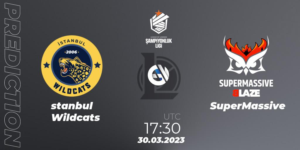 Prognose für das Spiel İstanbul Wildcats VS SuperMassive. 30.03.23. LoL - TCL Winter 2023 - Playoffs
