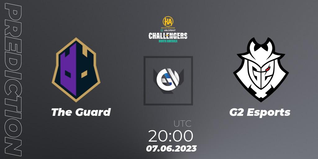 Prognose für das Spiel The Guard VS G2 Esports. 07.06.23. VALORANT - VALORANT Challengers 2023: North America Challenger Playoffs