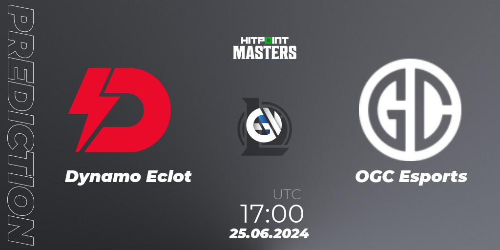 Prognose für das Spiel Dynamo Eclot VS OGC Esports. 25.06.2024 at 17:00. LoL - Hitpoint Masters Summer 2024