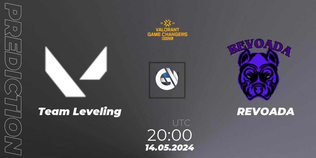 Prognose für das Spiel Team Leveling VS REVOADA. 14.05.2024 at 20:00. VALORANT - VCT 2024: Game Changers Brazil Series 1