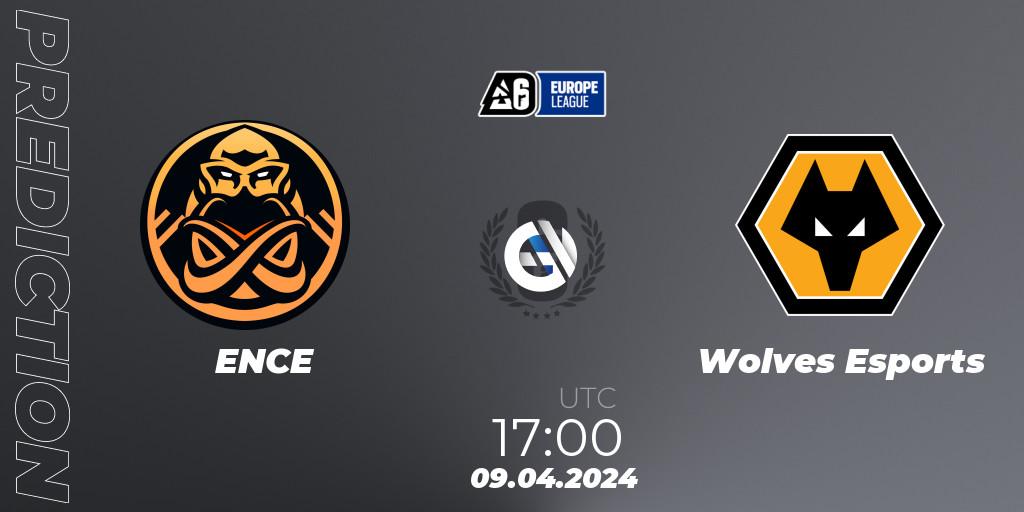 Prognose für das Spiel ENCE VS Wolves Esports. 09.04.24. Rainbow Six - Europe League 2024 - Stage 1