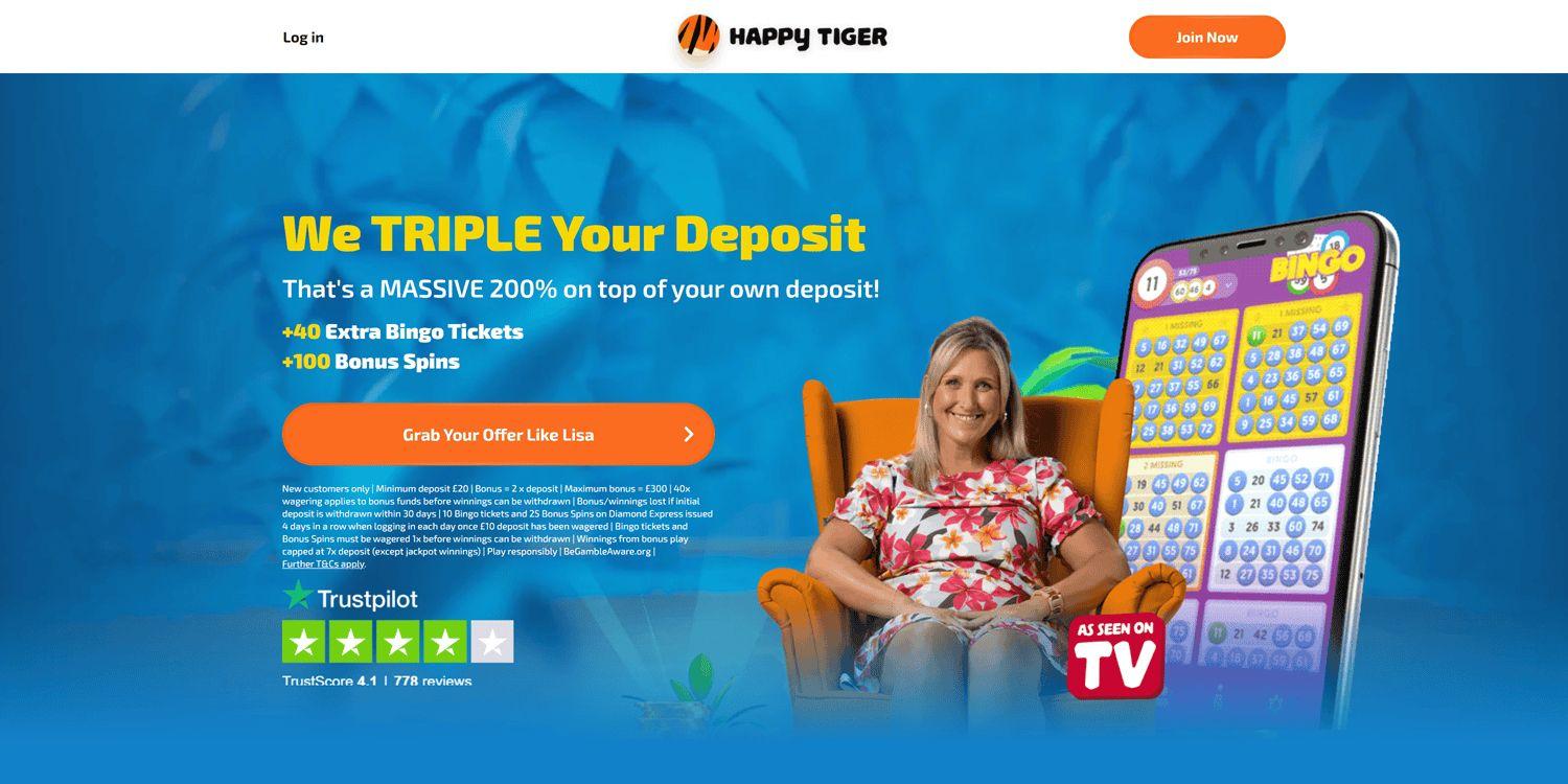 Happy Tiger Schwesternseiten - UK Seiten wie Happy Tiger