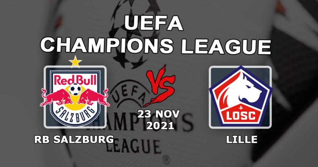 RB Salzburg - Lille: Vorhersage und Wette auf das Champions-League-Spiel - 23.11.2021