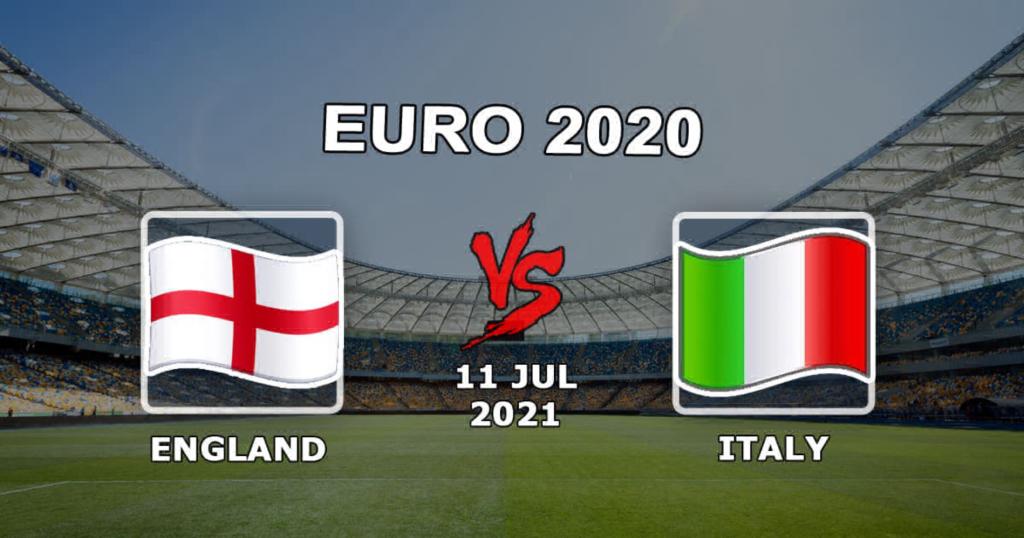 England - Italien: Vorhersage und Wette auf das Finale der Euro 2020 - 07.11.2021