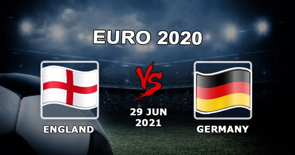 England - Deutschland: Prognose für das Spiel Euro 2020 - 29.06.2021
