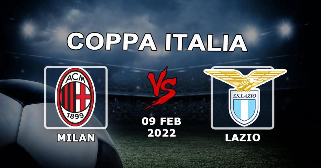 Mailand - Latium: Vorhersage und Wette auf das Spiel der Coppa Italia - 09.02.2022