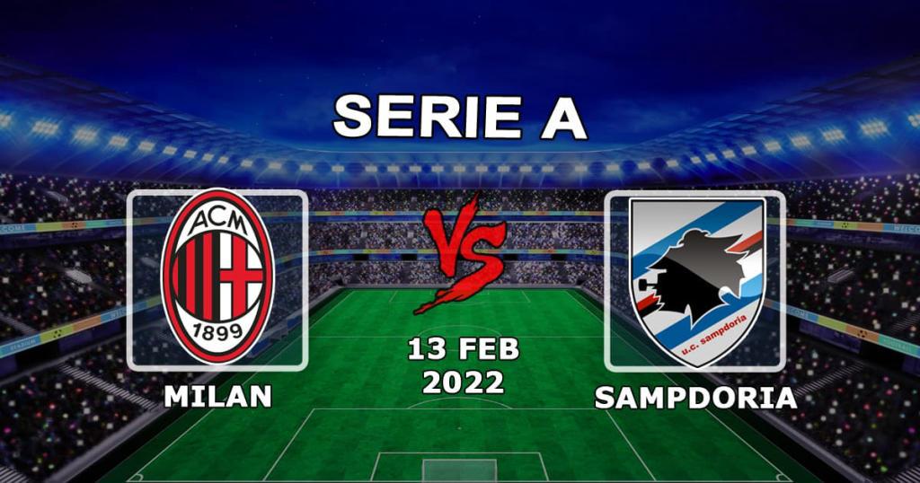 Milan vs Sampdoria: Serie A Prognose und Wette - 13.02.2022