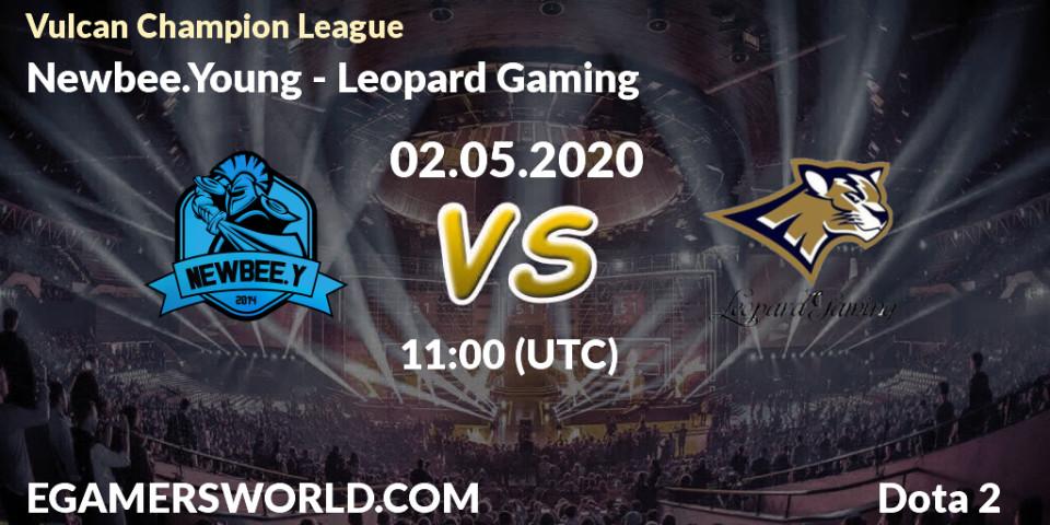 Prognose für das Spiel Newbee.Young VS Leopard Gaming. 02.05.20. Dota 2 - Vulcan Champion League