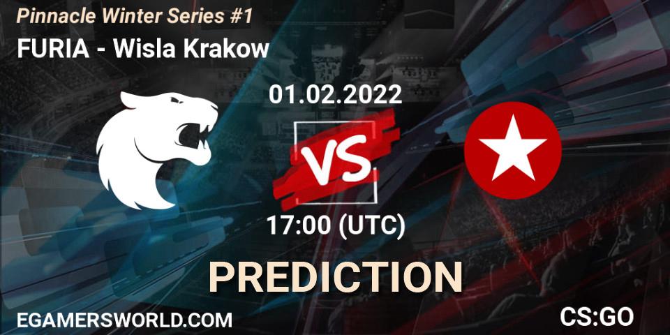Prognose für das Spiel FURIA VS Wisla Krakow. 01.02.22. CS2 (CS:GO) - Pinnacle Winter Series #1