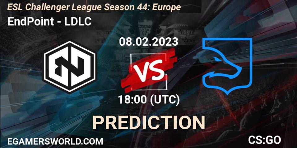 Prognose für das Spiel EndPoint VS LDLC. 08.02.23. CS2 (CS:GO) - ESL Challenger League Season 44: Europe