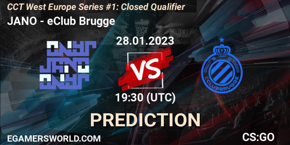 Prognose für das Spiel JANO VS eClub Brugge. 28.01.23. CS2 (CS:GO) - CCT West Europe Series #1: Closed Qualifier