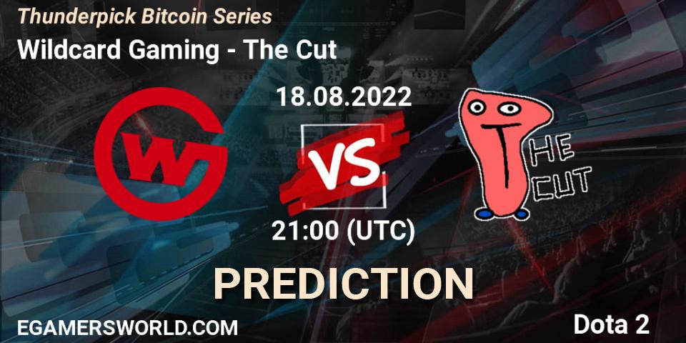 Prognose für das Spiel Wildcard Gaming VS The Cut. 18.08.22. Dota 2 - Thunderpick Bitcoin Series