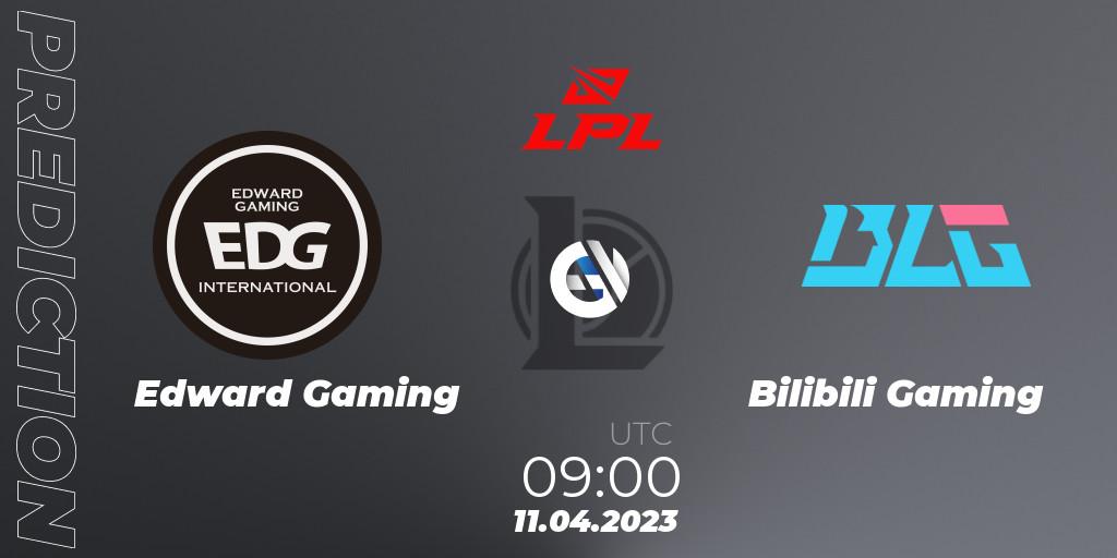 Prognose für das Spiel Edward Gaming VS Bilibili Gaming. 11.04.23. LoL - LPL Spring 2023 - Playoffs