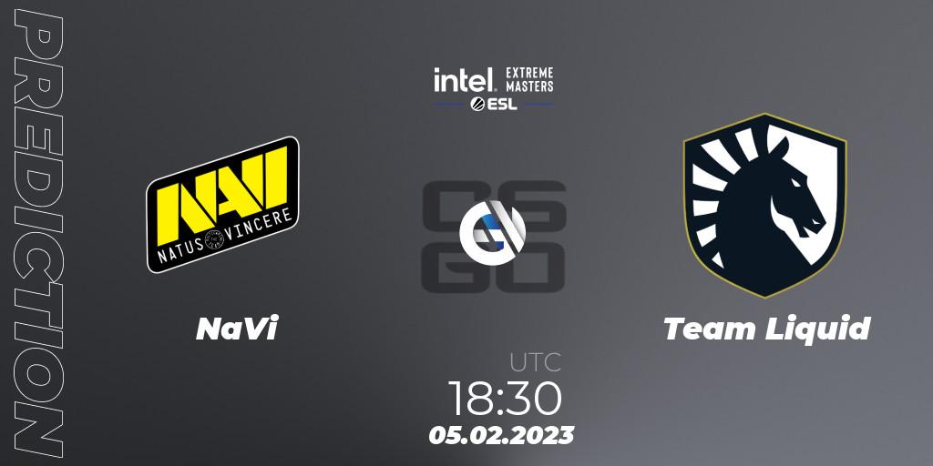 Prognose für das Spiel NaVi VS Team Liquid. 05.02.23. CS2 (CS:GO) - IEM Katowice 2023
