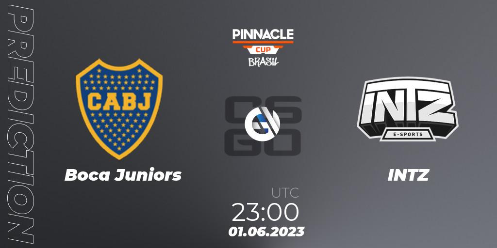 Prognose für das Spiel Boca Juniors VS INTZ. 01.06.23. CS2 (CS:GO) - Pinnacle Brazil Cup 1