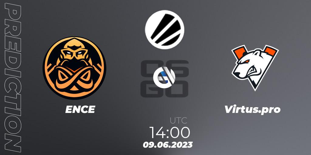 Prognose für das Spiel ENCE VS Virtus.pro. 09.06.23. CS2 (CS:GO) - ESL Challenger Katowice 2023