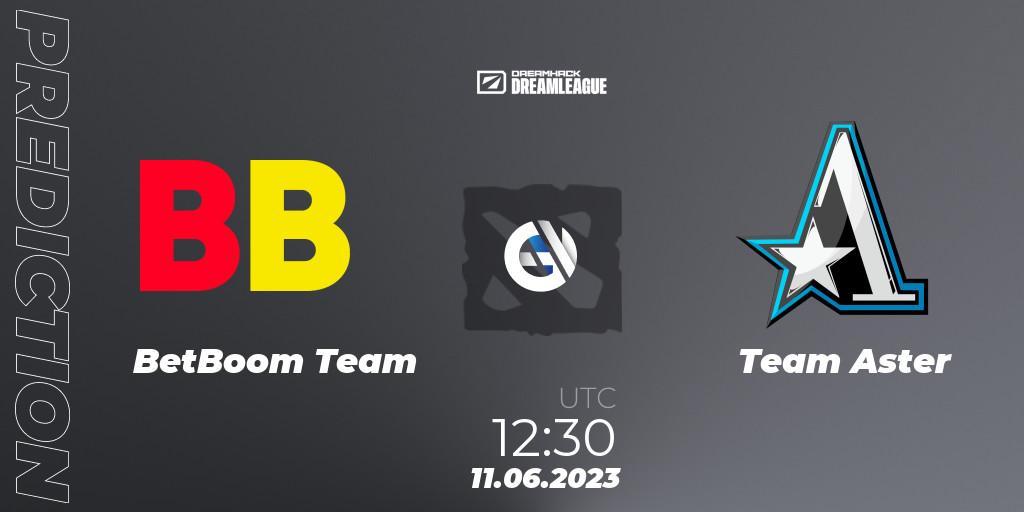 Prognose für das Spiel BetBoom Team VS Team Aster. 11.06.23. Dota 2 - DreamLeague Season 20 - Group Stage 1