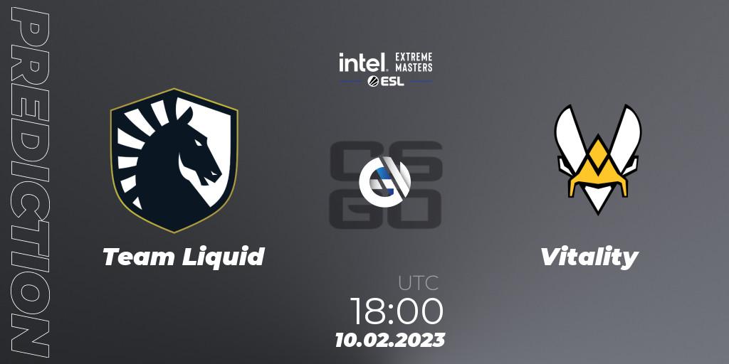 Prognose für das Spiel Team Liquid VS Vitality. 10.02.23. CS2 (CS:GO) - IEM Katowice 2023
