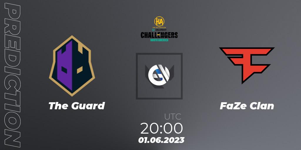 Prognose für das Spiel The Guard VS FaZe Clan. 01.06.23. VALORANT - VALORANT Challengers 2023: North America Challenger Playoffs