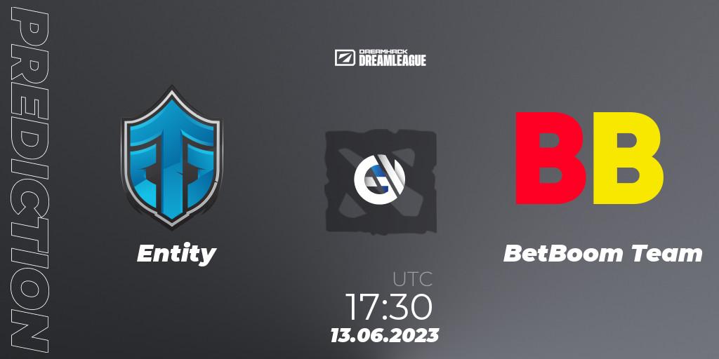 Prognose für das Spiel Entity VS BetBoom Team. 13.06.23. Dota 2 - DreamLeague Season 20 - Group Stage 1