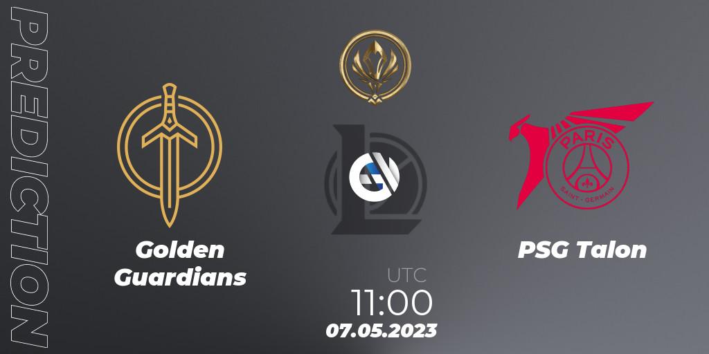 Prognose für das Spiel Golden Guardians VS PSG Talon. 07.05.23. LoL - Mid-Season Invitational 2023 Last Chance Qualifier