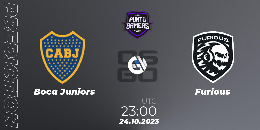 Prognose für das Spiel Boca Juniors VS Furious. 24.10.23. CS2 (CS:GO) - Punto Gamers Cup 2023