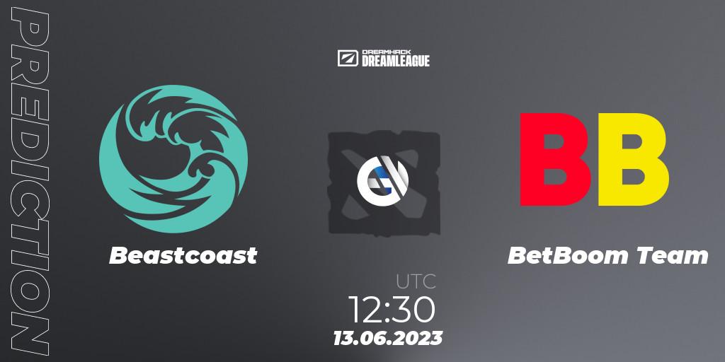 Prognose für das Spiel Beastcoast VS BetBoom Team. 13.06.23. Dota 2 - DreamLeague Season 20 - Group Stage 1