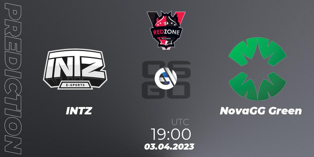 Prognose für das Spiel INTZ VS Nova Star. 04.04.23. CS2 (CS:GO) - RedZone PRO League 2023 Season 2