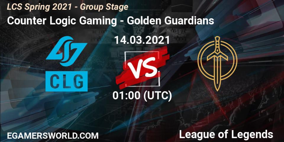 Counter Logic Gaming VS Golden Guardians