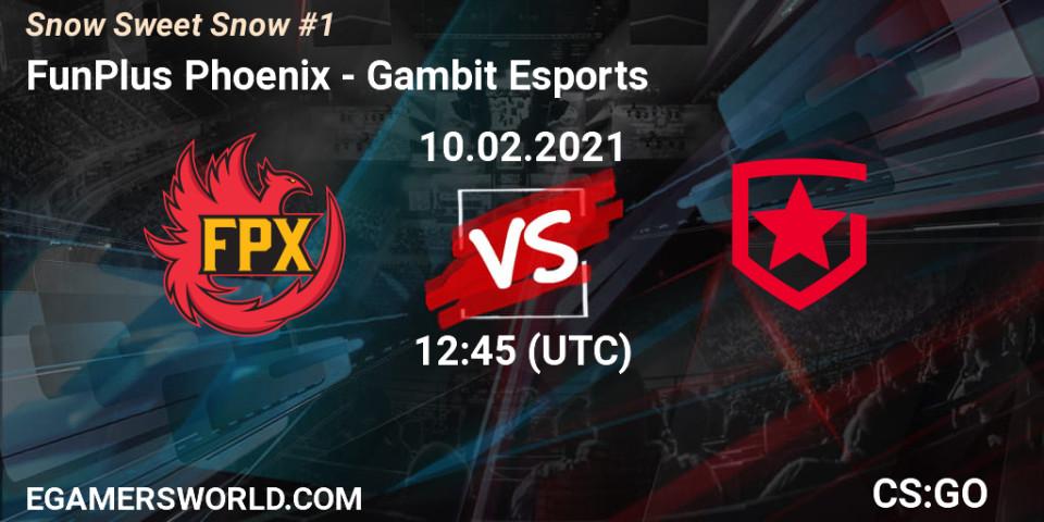 FunPlus Phoenix VS Gambit Esports