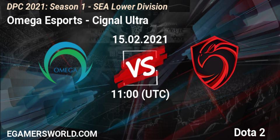 Omega Esports VS Cignal Ultra