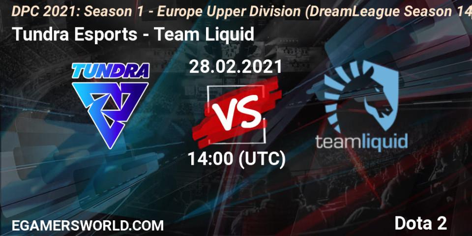 Tundra Esports VS Team Liquid