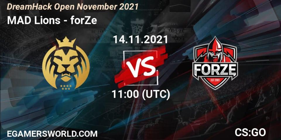MAD Lions VS forZe