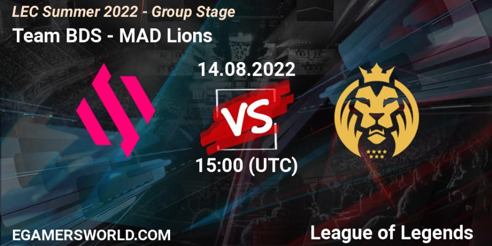 Team BDS VS MAD Lions